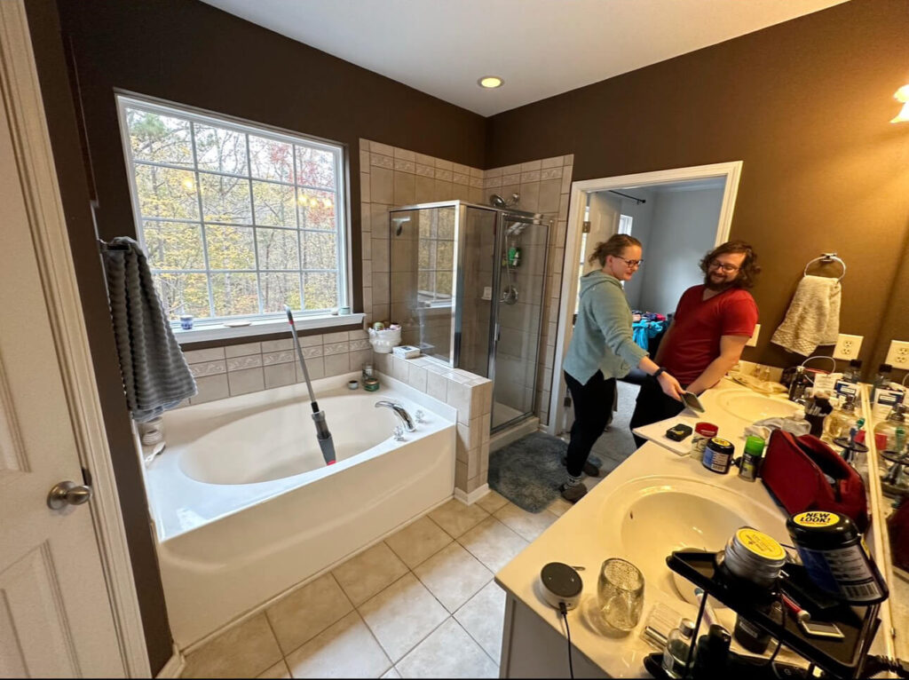 Bathroom Remodeling on a Budget in The Triangle: Tips & Tricks 8 New Bathroom After