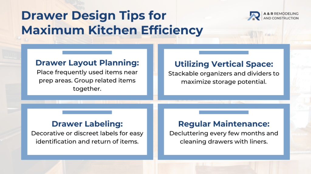 Organize Your Kitchen Drawers Like a Pro: Best Drawer Organizers and Design Tips 7 efficient kitchen design tips