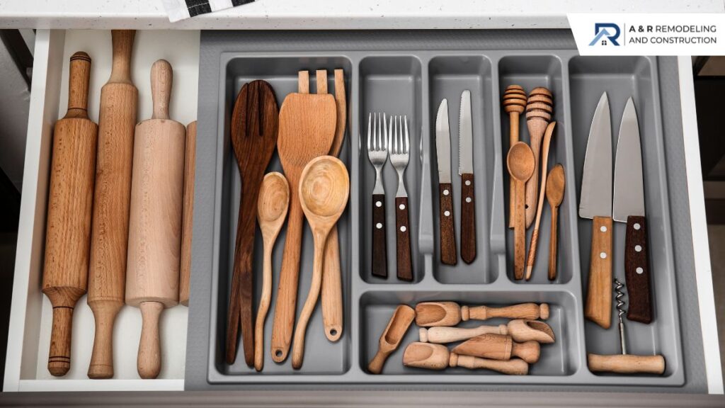 Organize Your Kitchen Drawers Like a Pro: Best Drawer Organizers and Design Tips 3 utensils organizer