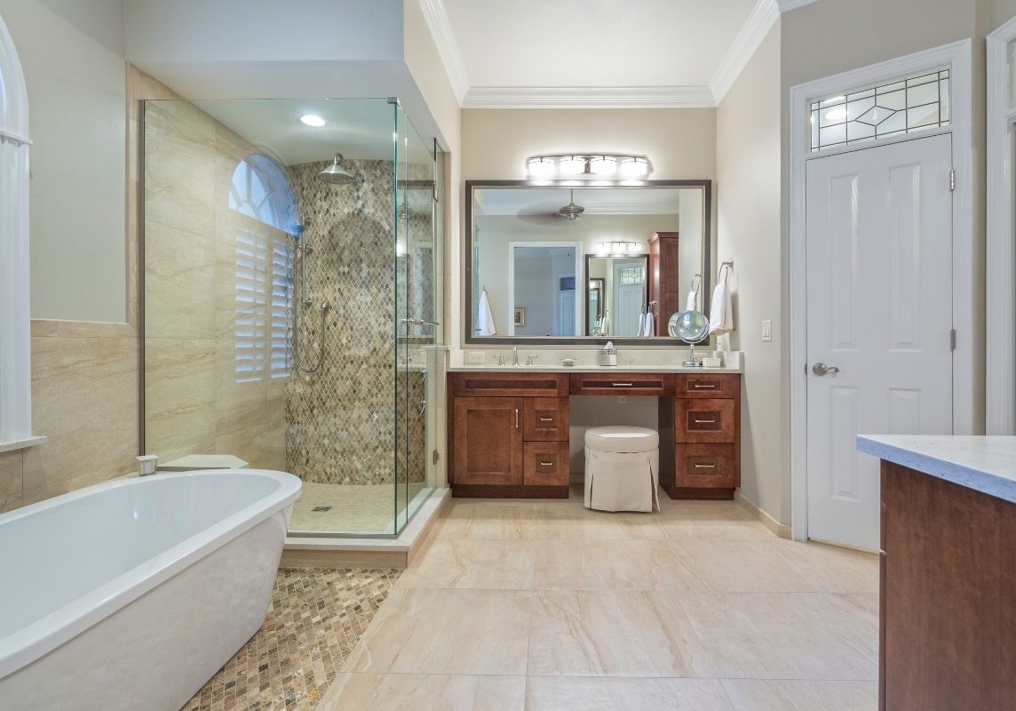 Remodeled Master Bathroom